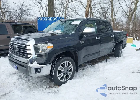 2018 Toyota Tundra Platinum 5.7L V8 from USA, damaged, VIN 5TFAY5F16JX740123